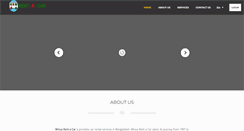 Desktop Screenshot of dhakarentacar.com